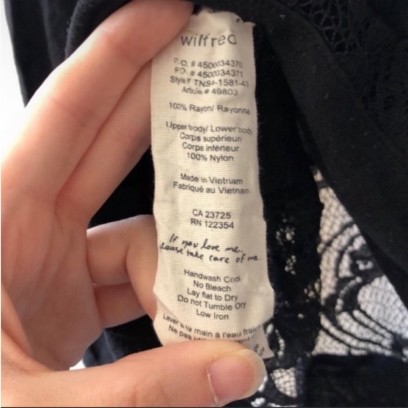 Aritzia Wilfred Biarritz Long Sleeve Top - Picture 4 of 5